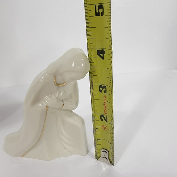 Mikasa Holy Night Nativity Set Porcelain Christmas 3 Piece Set Vintage w Box - Picture 8 of 13